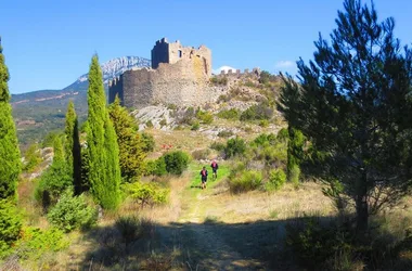 Padern le château@trails Cathares