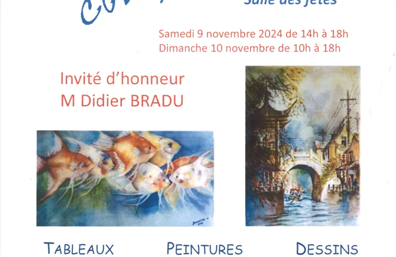 Exposition Artistique Du 9 au 10 nov 2024