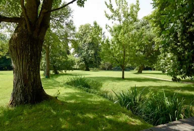 "Patrimoine et pilates" dans le parc Édouard-André à La Croix-en-Touraine