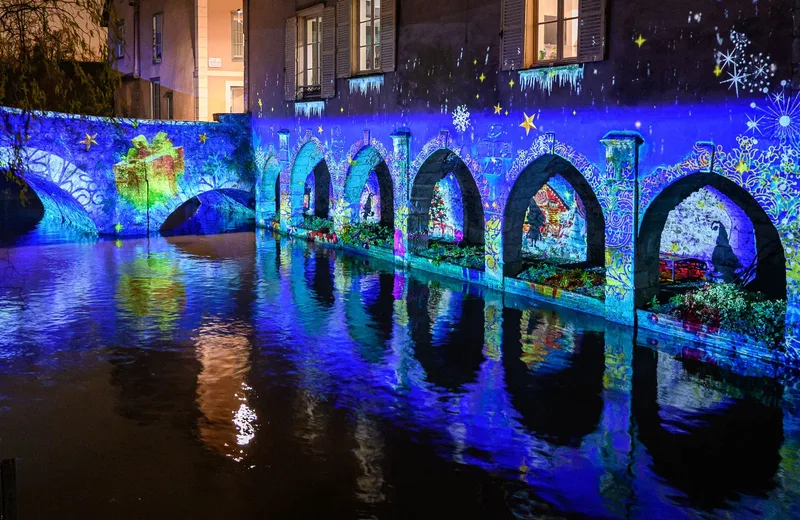 Chartres en lumières fête Noël