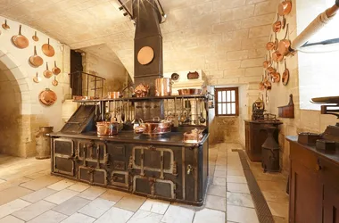 Chenonceau's kitchen - Touraine Loire Valley, France.