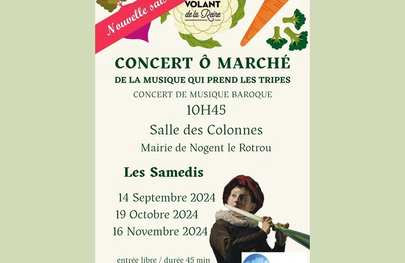 Concert Ô marché | Automne 2024 Du 19 oct au 16 nov 2024