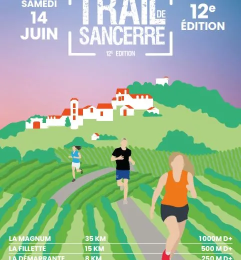 Trail de Sancerre : 12e édition Le 14 juin 2025