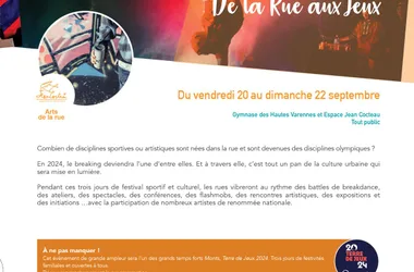 Festival : De la Rue aux Jeux