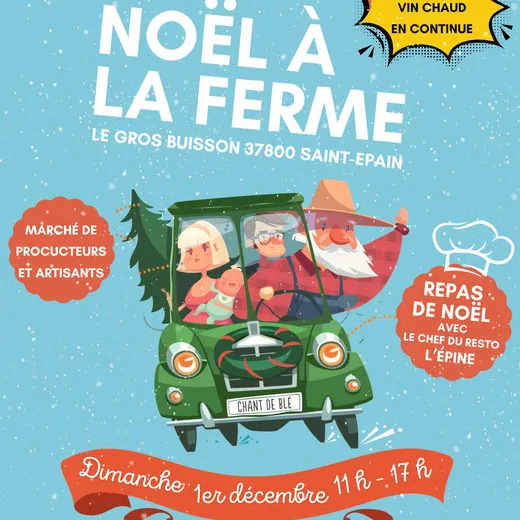 Noël à la ferme Le 1 déc 2024