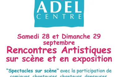 « Rencontres artistiques sur scène et en exposition »