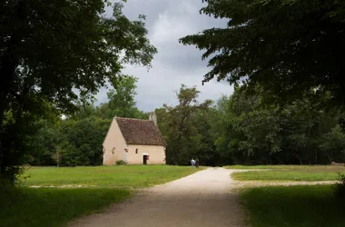La forêt de Lancosme - Clairière et chapelle de St Sulpice