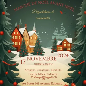 Marché de Noël avant Noël