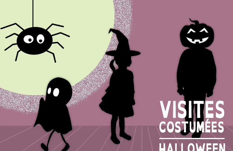 Visites familiales costumées spéciale "Halloween"... Du 20 oct au 2 nov 2024