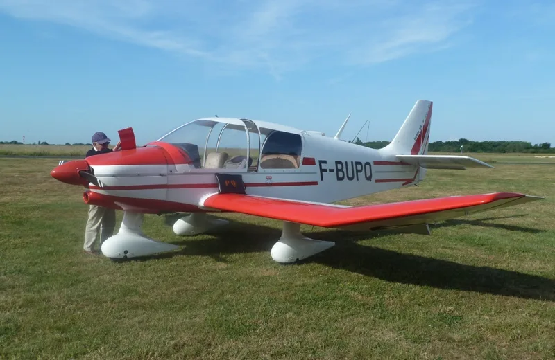 Survol de la Brenne en avion