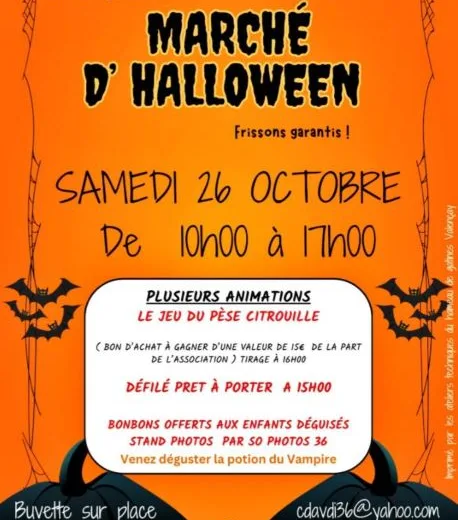 Marché d’halloween