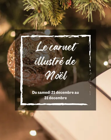 Carnet illustré « Noël au château de Sully sur Loire »