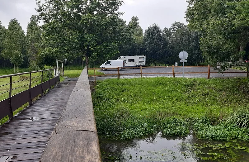 Aire camping-car de Pont-de-Ruan