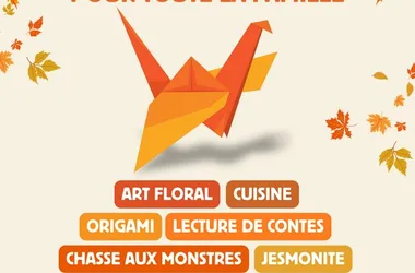 Atelier d’origami Halloween – Office de tourisme Montlouis-Vouvray