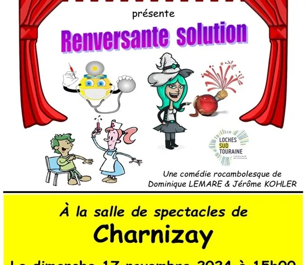 Théâtre : renversante solution Le 17 nov 2024