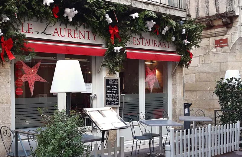 Restaurant Le Laurenty - Rue Colbert, Tours.