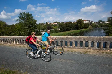 Voie Verte : tronçon Le Blanc/Thenay vers Argenton-sur-Creuse