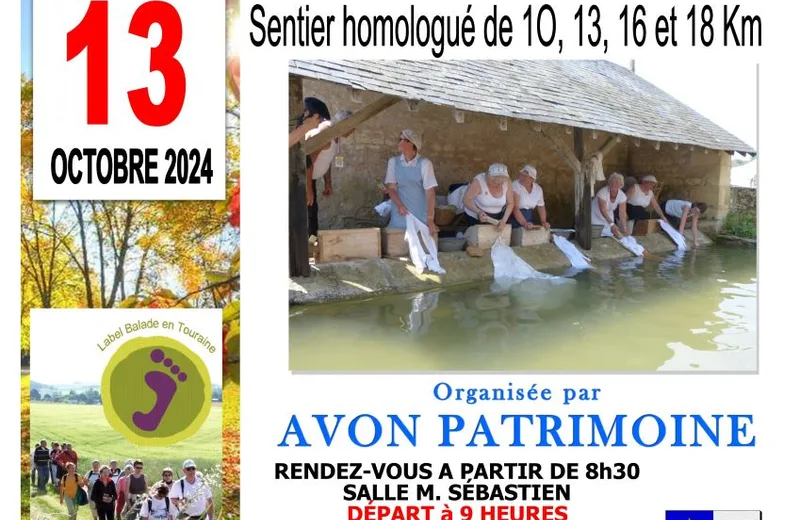 Randonnée des Lavoirs Le 13 oct 2024