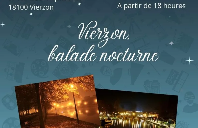 Vierzon, balade nocturne Du 14/11/2024 au 31/1/2025