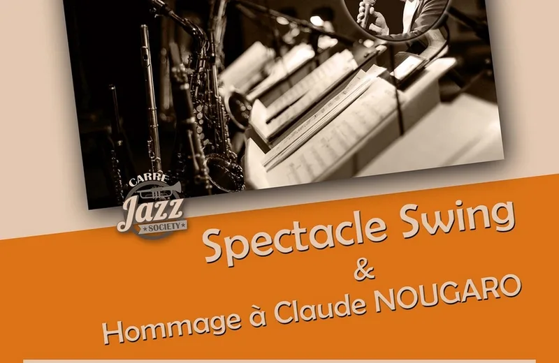 Spectacle Swing et hommage à Claude Nougaro Le 30 nov 2024