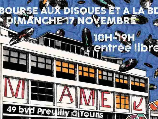 Bourse aux Disques et BD Le 17 nov 2024