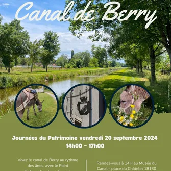 Journées du Patrimoine – Découverte Canal de Berry