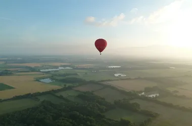 Vol de la Brenne en montgolfière