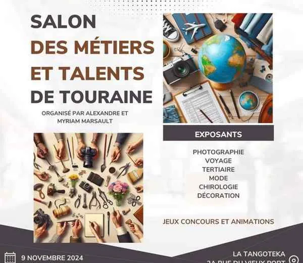 Salon des métiers et talents de Touraine Le 9 nov 2024