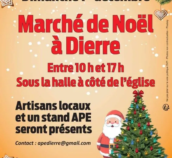 Marché de Noël à Dierre