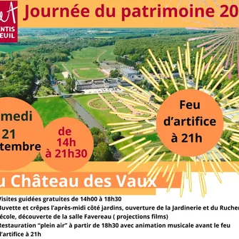 Journées européennes du Patrimoine au Château des Vaux