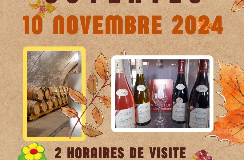 Portes ouvertes au Domaine Poupat & Fils : automne à la... Le 10 nov 2024