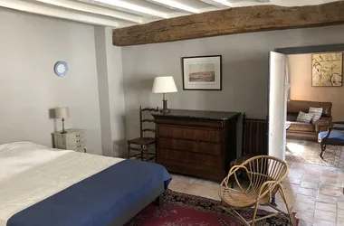 chambre gite du moulin de Chaumussay