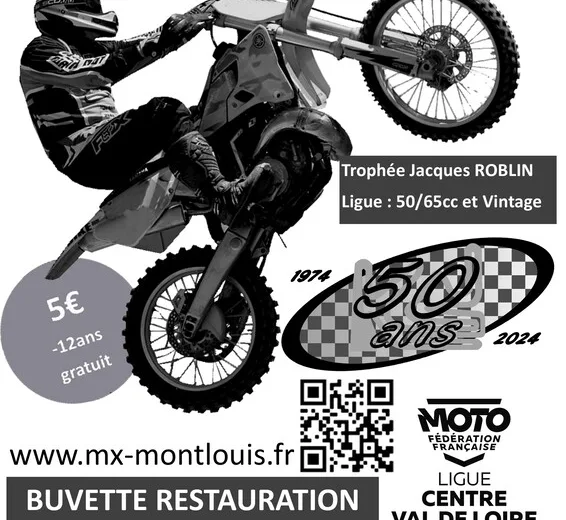 Moto cross Montlouis