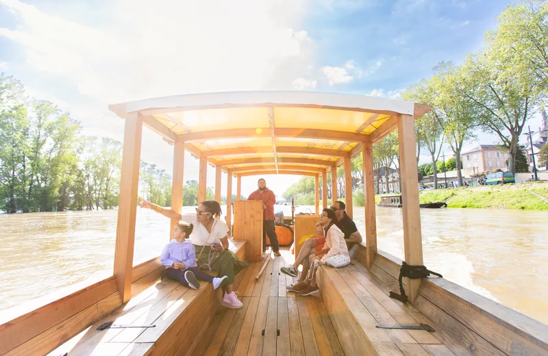 Balade en bateau sur la Loire à Orléans