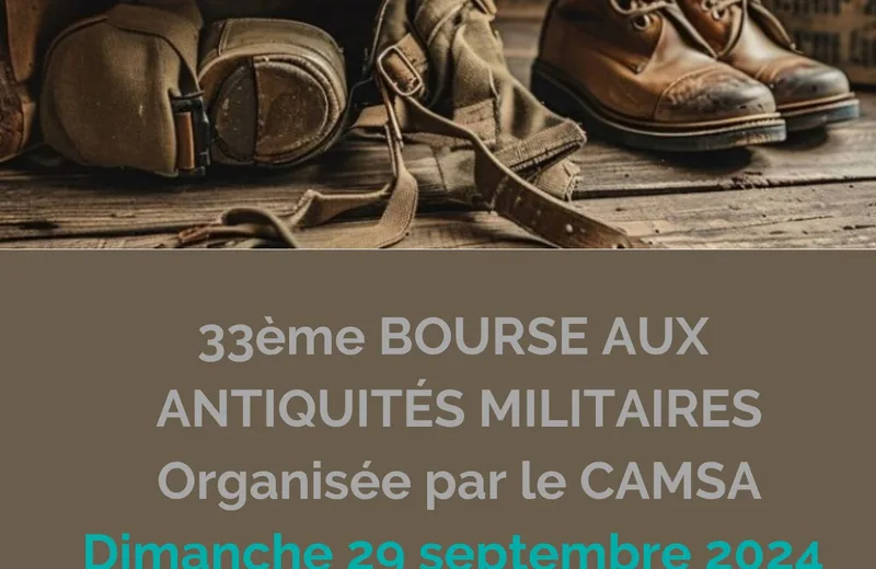 33e Bourses aux antiquités militaires