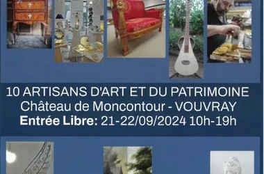 JEP – exposition artisans d’art et du patrimoine Château de Moncontour