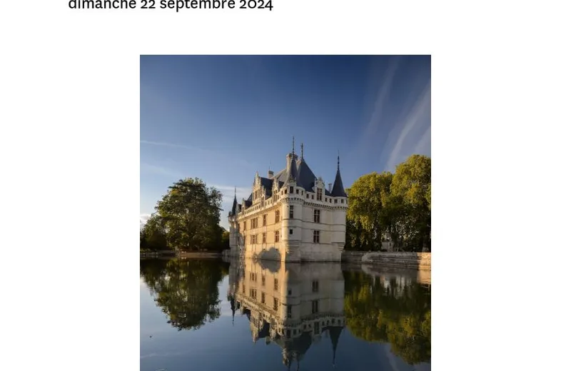 JEP au Château d’Azay-Le-Rideau