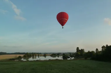 Vol de la Brenne en montgolfière