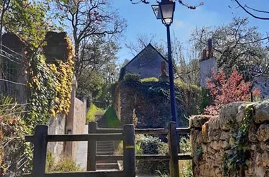 Sentier entre Loire et vignes