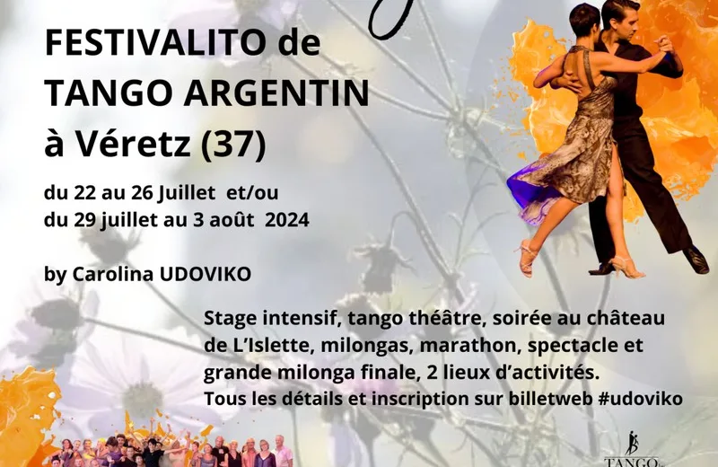 Festivalito de tango argentin Du 22 juil au 3 août 2024