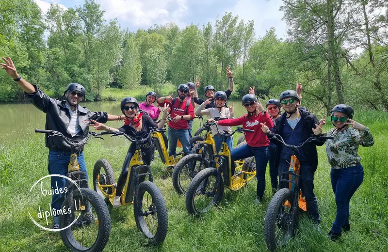 Trottxway, Balades en trottinettes électriques tout-terrain