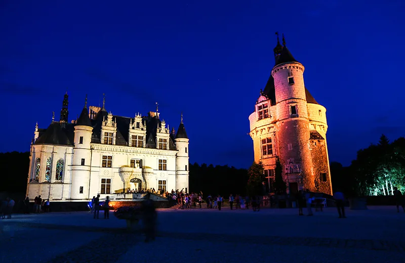 Wine tasting under the stars - Château of Chenonceau