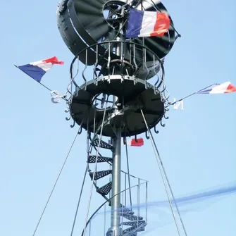 Mise en route de l’éolienne Bollée