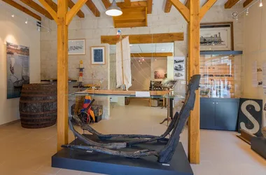 Maquette de bateau traditionnel - Musée des Mariniers