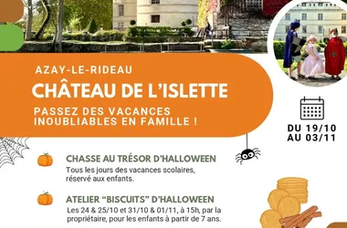 Animations d’automne au Château de l’Islette : La chasse au trésor d’Halloween