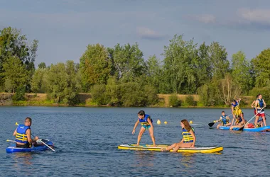 Paddle on the lake of Hommes - Water sport centre