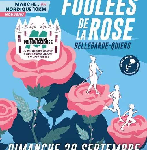 Les Foulées de la Rose Le 29 sept 2024