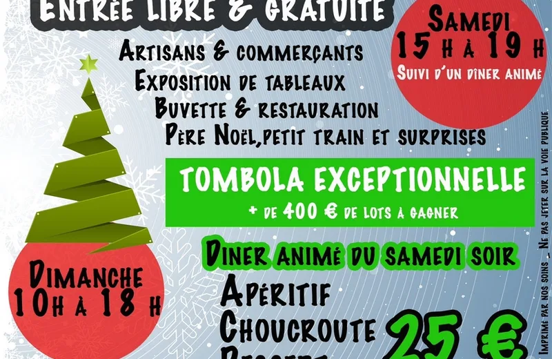 3ème Marché de Noël Du 30 nov au 1 déc 2024