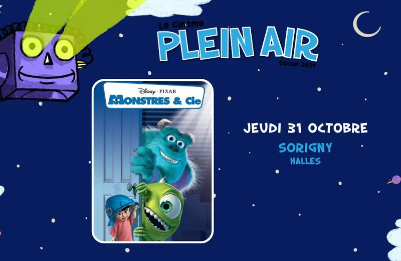 Cinéma plein air : Soirée Halloween « Monstres & Cie »