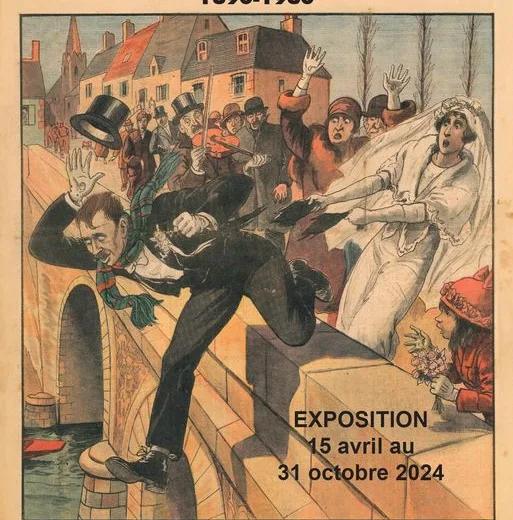 Exposition : Faits divers à la Une, voies navigables et batellerie de 1890 à 1830.